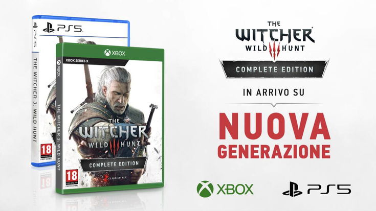 Ufficiale: The Witcher 3 anche (con update gratis!) su PS5 e Xbox Series X!