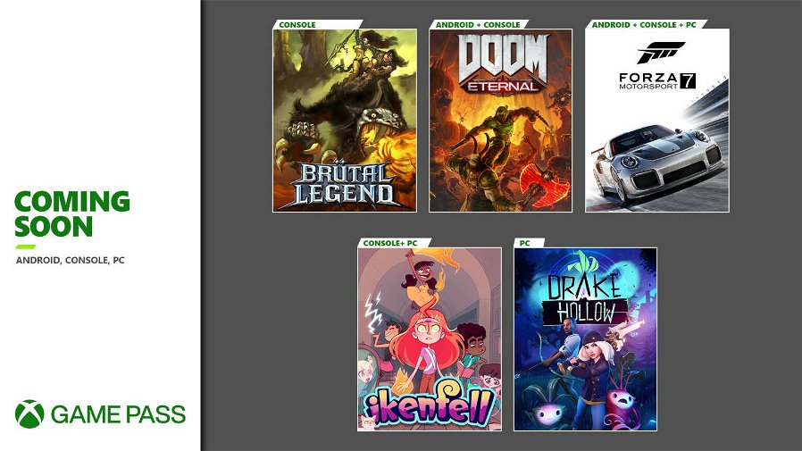 Immagine di Xbox Game Pass abbonda: arrivano Doom Eternal e EA Play