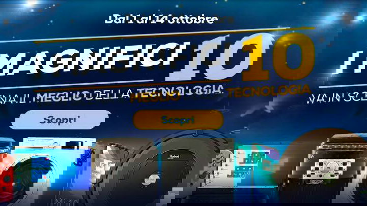Scopri come acquistare 10 “Magnifici” prodotti a soli 199€ su Euronics!
