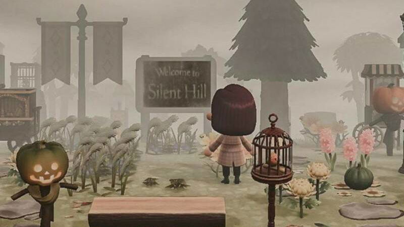 Immagine di Silent Hill ricreato in Animal Crossing New Horizons fa ancora più paura