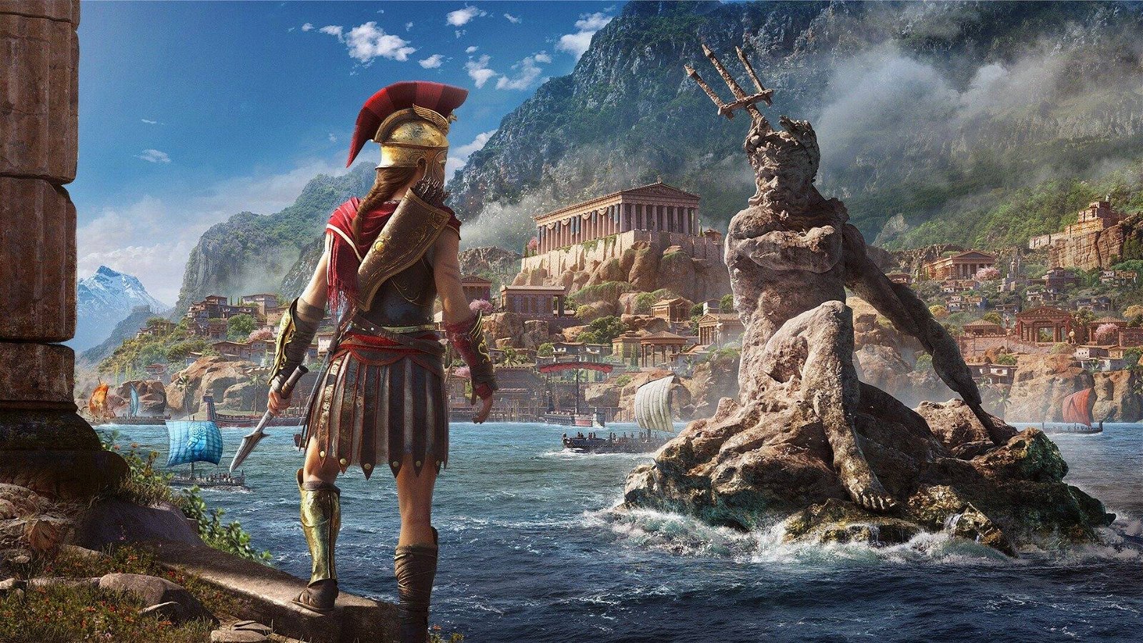 Assassin's Creed Odyssey in 8K e ray tracing è un vero spettacolo
