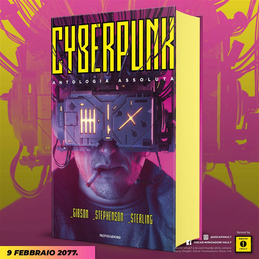 Immagine di Cyberpunk 2077, Mondadori pubblica l'antologia per gli amanti del cyberpunk