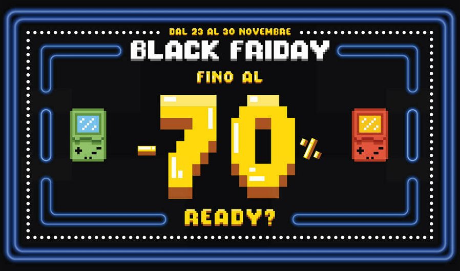 Immagine di Sconti fino al 70% per il Black Friday di GameStop!