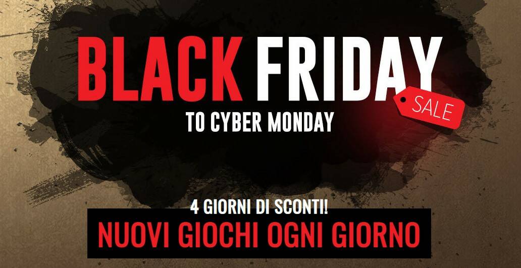 [ULTIMO GIORNO] Instant Gaming: Partono le offerte Black Friday to Cyber Monday!