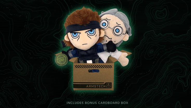 I peluche ufficiali di Snake e Otacon da Metal Gear Solid sono la cosa migliore del 2020