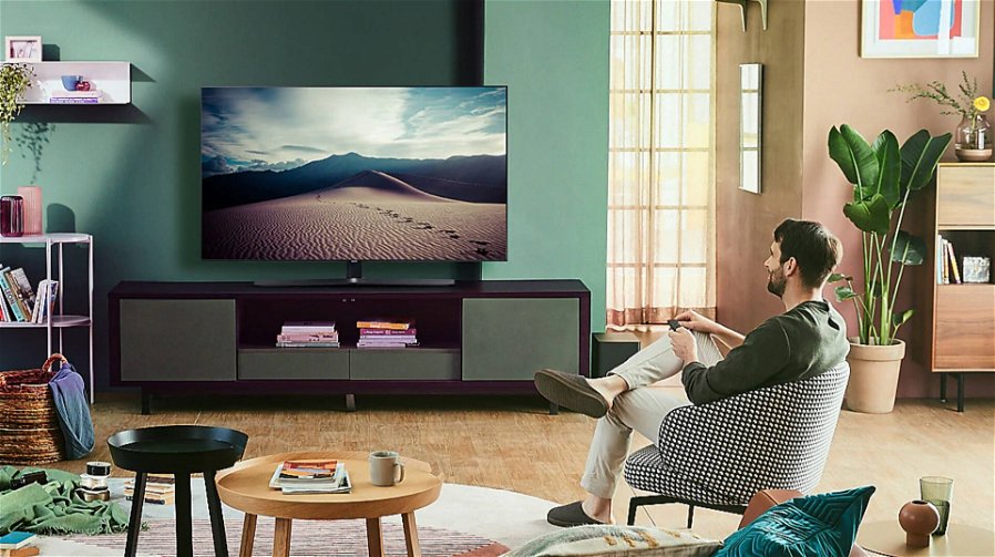 Immagine di Smart TV 4K Samsung da 55" a meno di 570€ tra le offerte del Solo per oggi Mediaworld