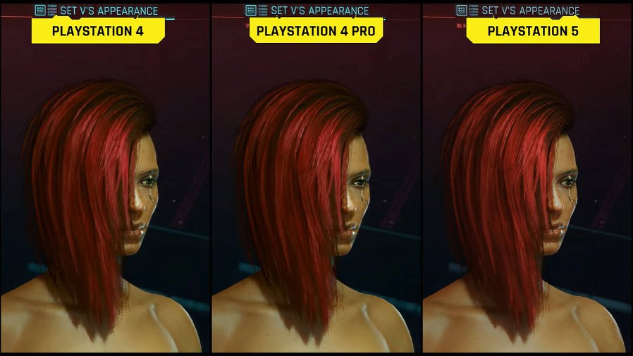 Immagine di Cyberpunk 2077, il video confronto tra PS4, PS4 Pro e PS5