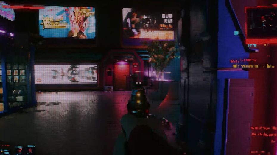 Immagine di Cyberpunk 2077 si trasforma in DOOM (quello del '93)