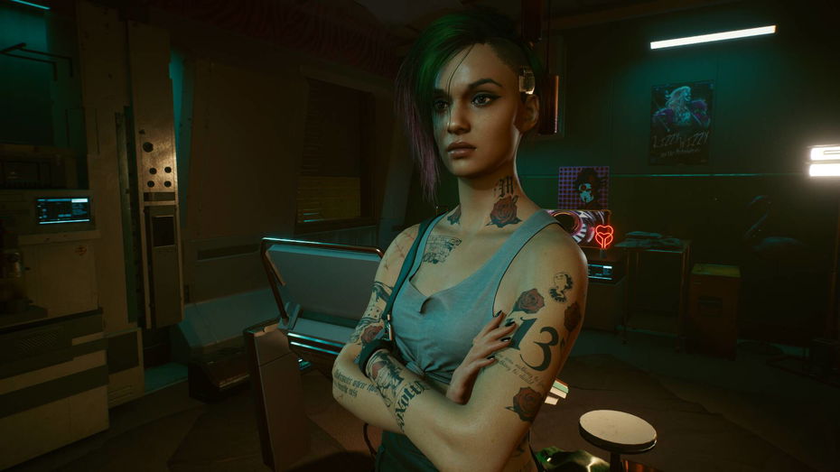 Immagine di No, CD Projekt RED non ha mai pensato a romance etero per Judy in Cyberpunk 2077