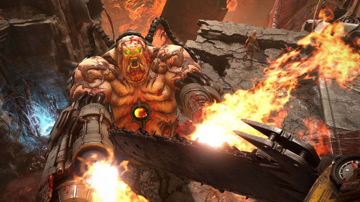 DOOM Eternal scende fino a 360p per girare su Switch