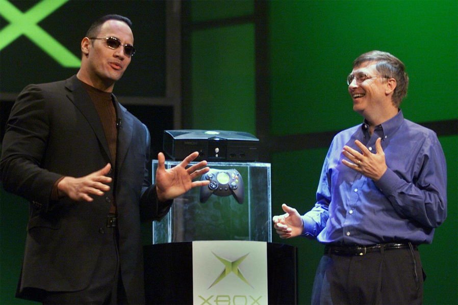 Immagine di Come nacque la presentazione di Xbox con Bill Gates e The Rock