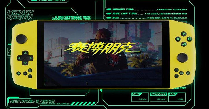 Immagine di Cyberpunk 2077 va alla grande sulla piattaforma portatile (reale) Aya Neo