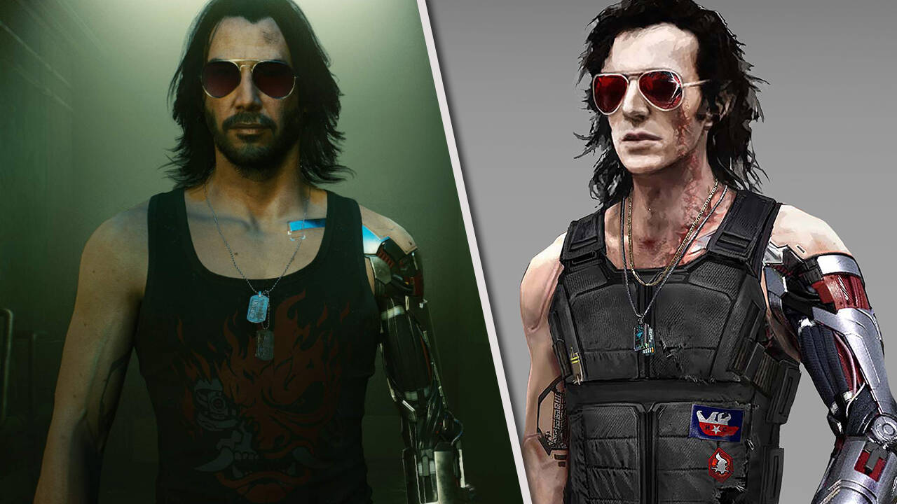 In Cyberpunk 2077, Johnny Silverhand era così prima di Keanu Reeves: le immagini