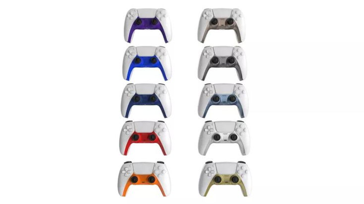 Niente cover colorate PS5? Arrivano quelle per il DualSense (in 10 colori)