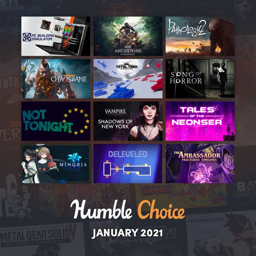 Immagine di Humble Bundle Humble Choice: 268€ di giochi a soli 12$!
