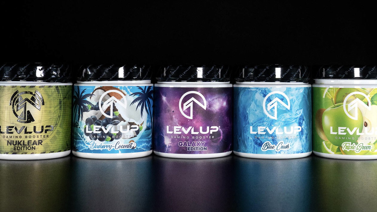 Immagine di LevlUp, il drink per i gamer