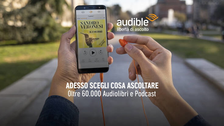 Immagine di Iscriviti ad Audible, gratis i primi 30 giorni e 12 mesi scontati del 20%