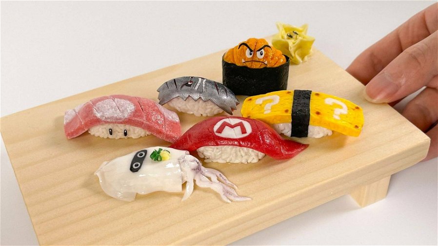 Immagine di Il sushi e i nigiri (finti) di Super Mario sono la cosa migliore che vedrete oggi