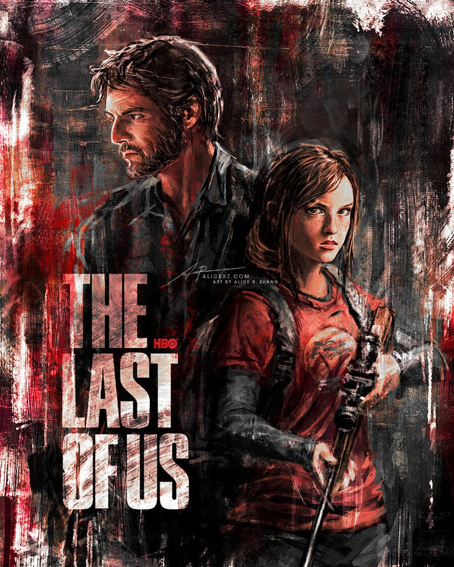 Immagine di The Last of Us: artista professionista della steelbook del gioco immagina Pascal e Ramsey nella serie HBO