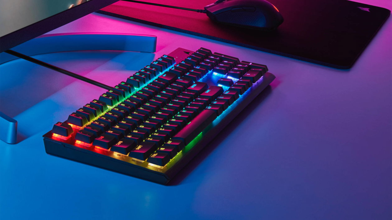 Immagine di Tastiera gaming Corsair K60 RGB PRO Low Profile a meno di 100 euro tra le offerte del giorno Amazon