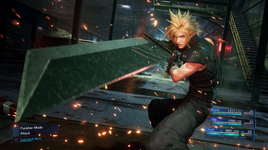 Immagine di Final Fantasy VII Remake giocato con la spada di Cloud è la cosa più assurda che vedrete oggi