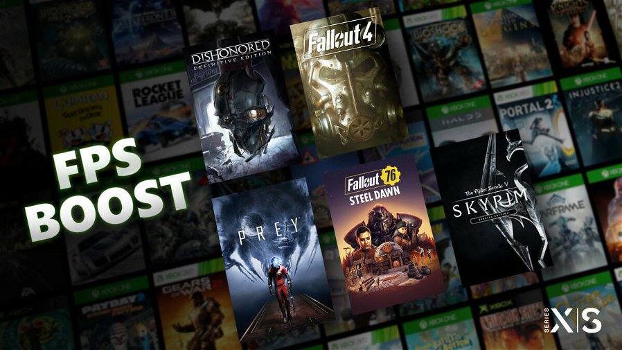 Immagine di FPS Boost da oggi sui giochi Xbox Bethesda (ma due perdono risoluzione)