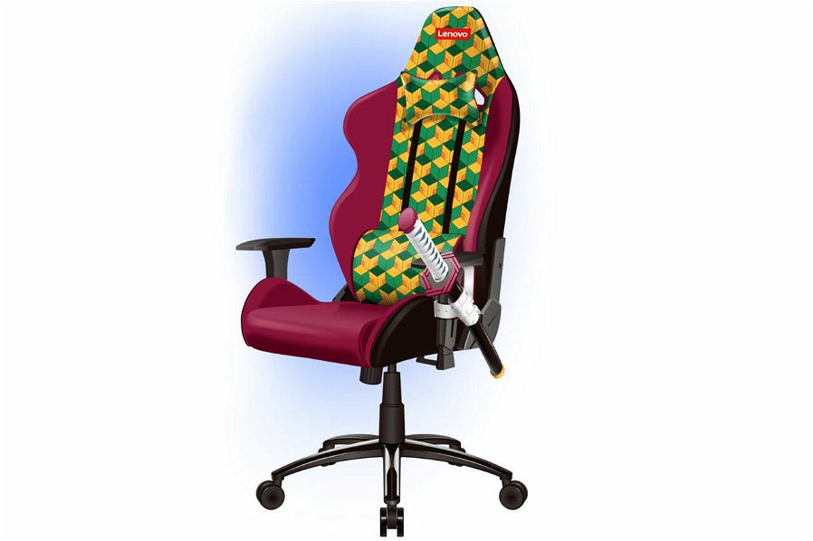 Immagine di Finalmente arriva la sedia da gaming con katana inclusa