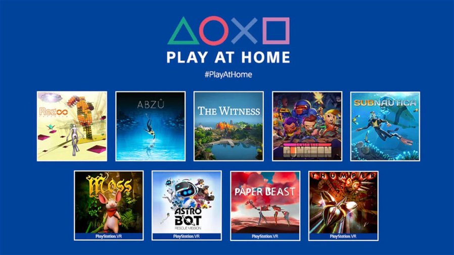 Immagine di Horizon: Zero Dawn e altri 9 giochi riscattabili gratis in primavera con Play at Home