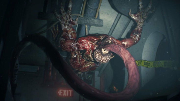 Resident Evil 2, la statua del Licker non è adatta a deboli di cuore