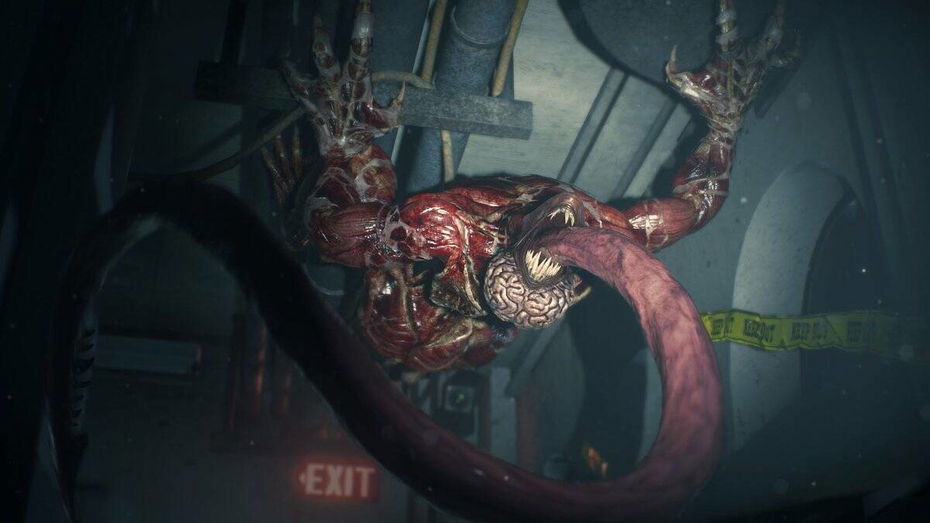 Immagine di Resident Evil 2, la statua del Licker non è adatta a deboli di cuore