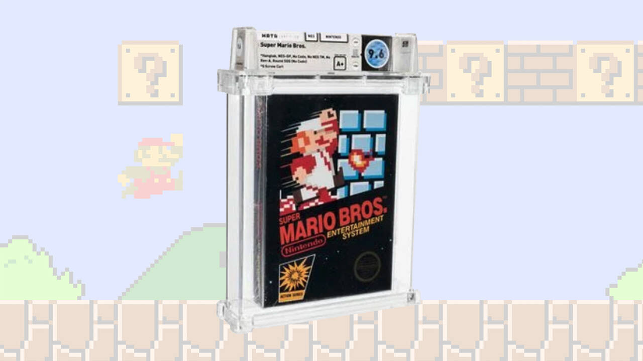 Cartuccia originale di Super Mario Bros. venduta a prezzo fuori di testa: è un nuovo record