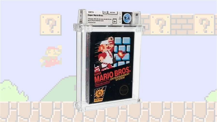 Immagine di Cartuccia originale di Super Mario Bros. venduta a prezzo fuori di testa: è un nuovo record
