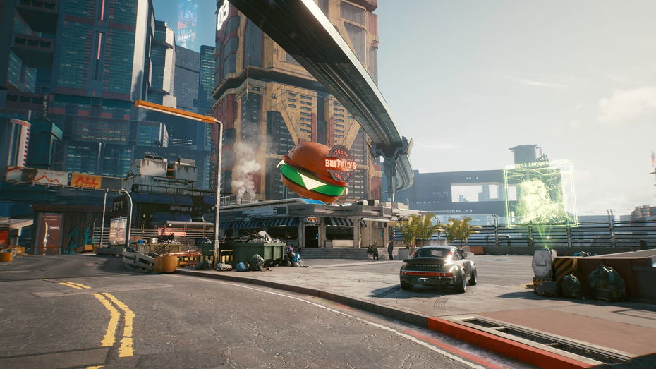 Immagine di La Night City di Cyberpunk 2077 non è grande come sembra, ci sono le prove