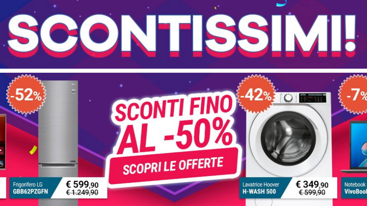 Immagine di Smart TV e non solo nelle nuove offerte al 50% di Monclick!