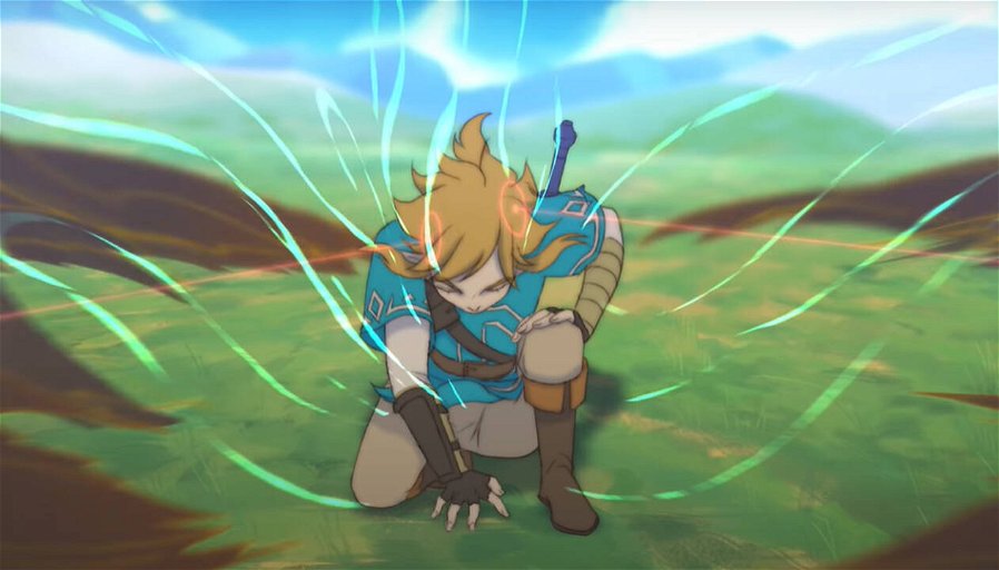 Immagine di Zelda: Breath of the Wild trasformato in una serie animata