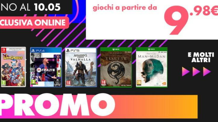 Immagine di Tanti giochi a partire da 9,98€ da Gamestop!