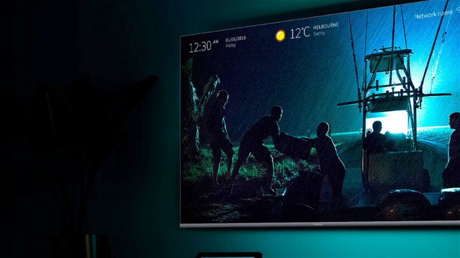 Immagine di Smart TV Hisense ULED da 65" con uno sconto del 20% tra le offerte del giorno Amazon