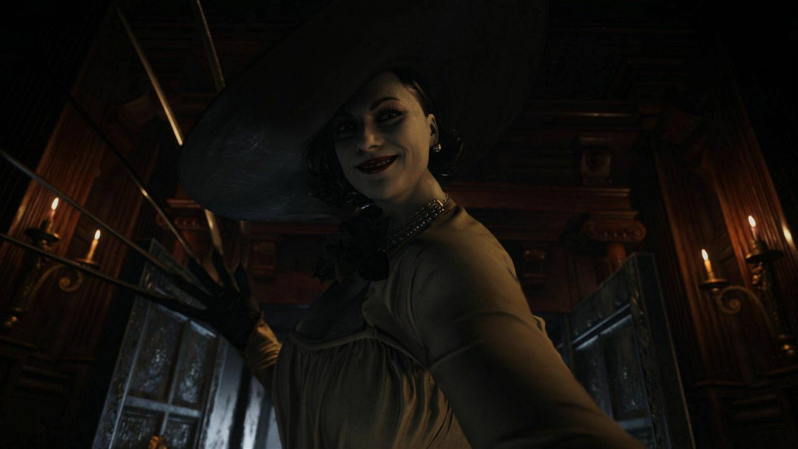 Resident Evil Village, fan testa l'intelligenza di Lady Dimitrescu