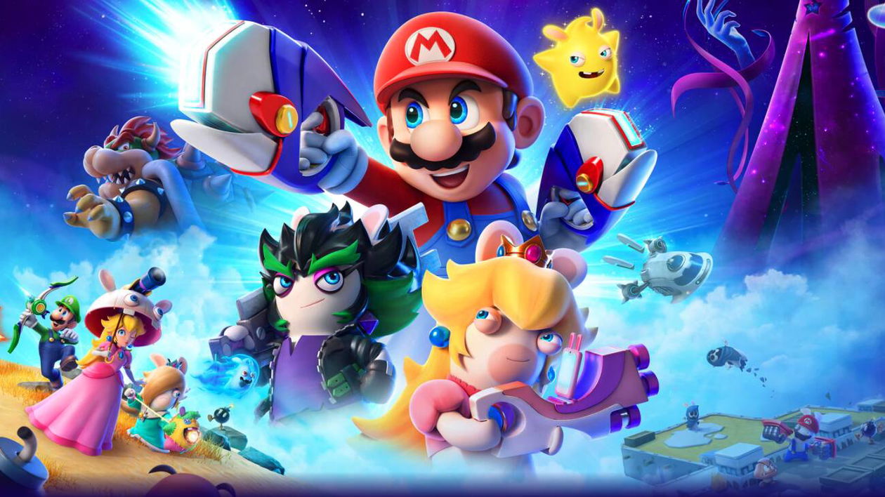 Immagine di Mario + Rabbids: Sparks of Hope: scorribande galattiche improbabili e bellissime