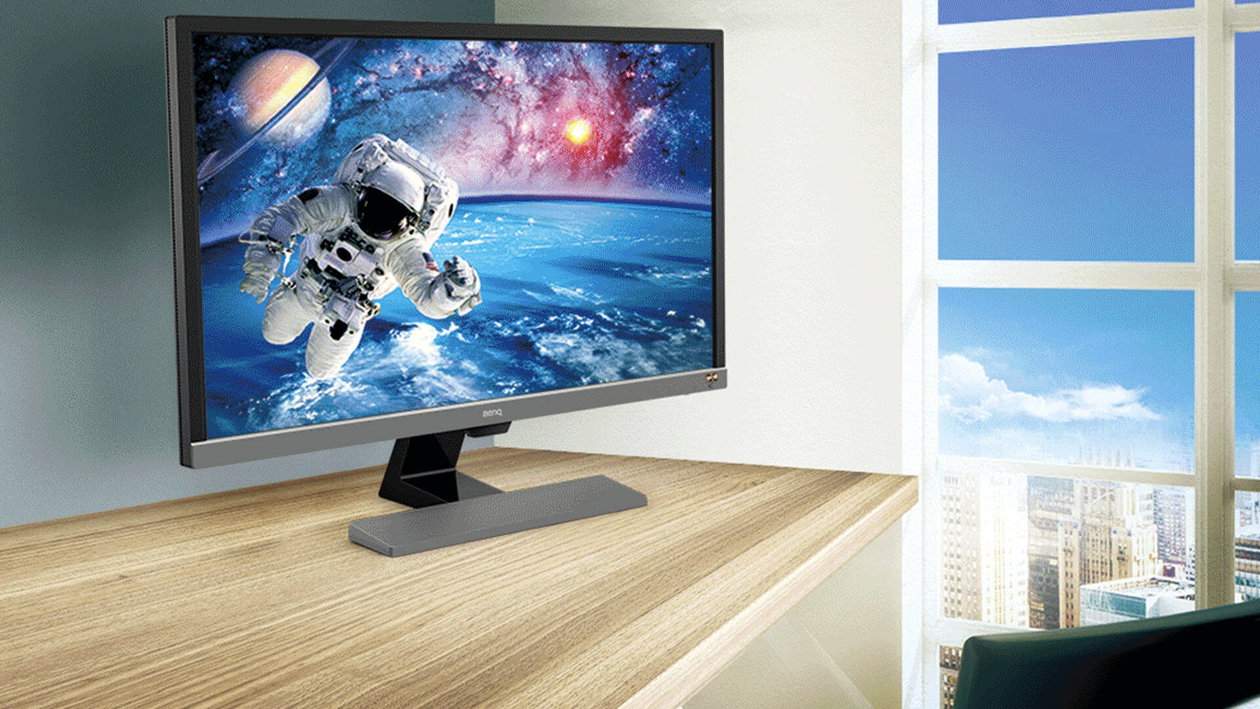 Immagine di Monitor gaming 4K BenQ EL2870: sconto del 28% su Amazon