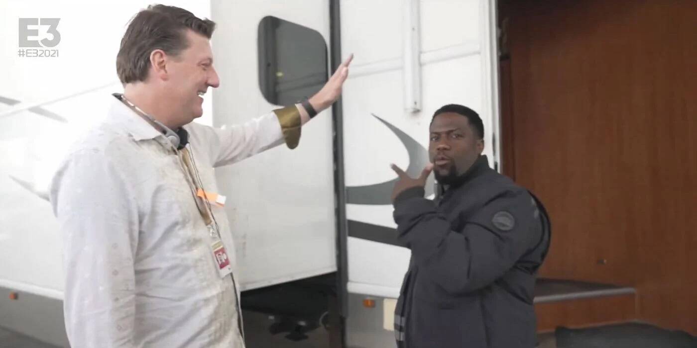 "Dammi il cinque", Kevin Hart beffa Gearbox e l'E3 2021 ha il primo meme