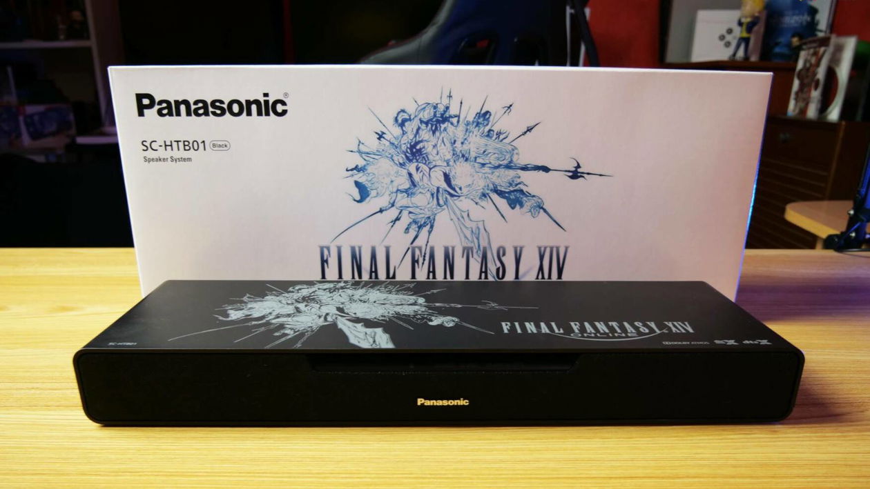 Immagine di Soundbar Panasonic HTB01 Soundslayer: dal mondo di Final Fantasy, per i videogiocatori