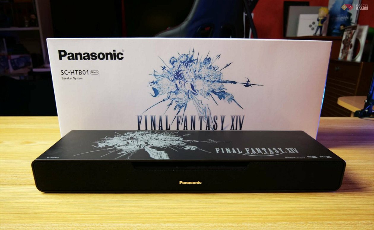 Immagine di Soundbar Panasonic HTB01 Soundslayer: dal mondo di Final Fantasy, per i videogiocatori