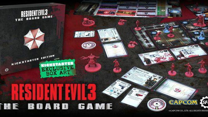 Il Nemesis ora vi inseguirà anche nello spettacolare gioco da tavolo di Resident Evil 3