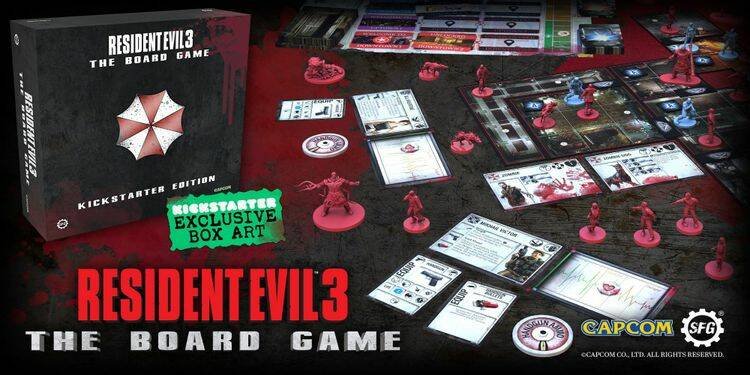 Immagine di Il Nemesis ora vi inseguirà anche nello spettacolare gioco da tavolo di Resident Evil 3