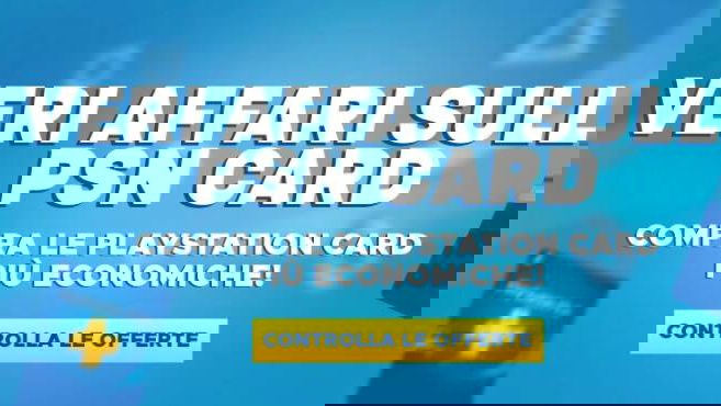 Acquista PS Plus e Gift Card PSN a prezzi scontatissimi su Eneba!