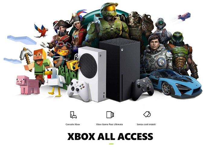 Immagine di Xbox All Access in Italia: come funziona e quanto costa