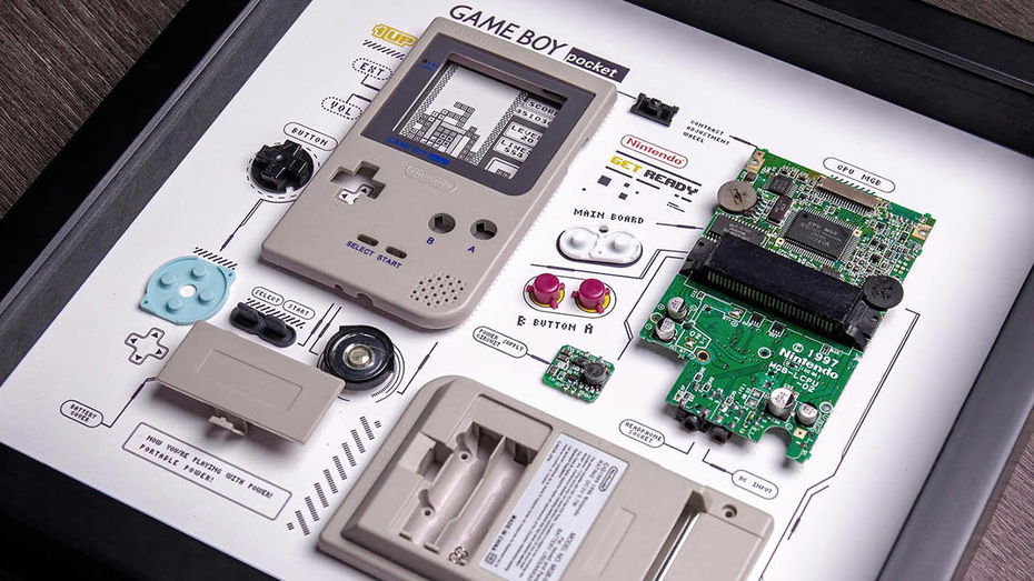 Immagine di Game Boy, artista trasforma la console in una vera opera d'arte