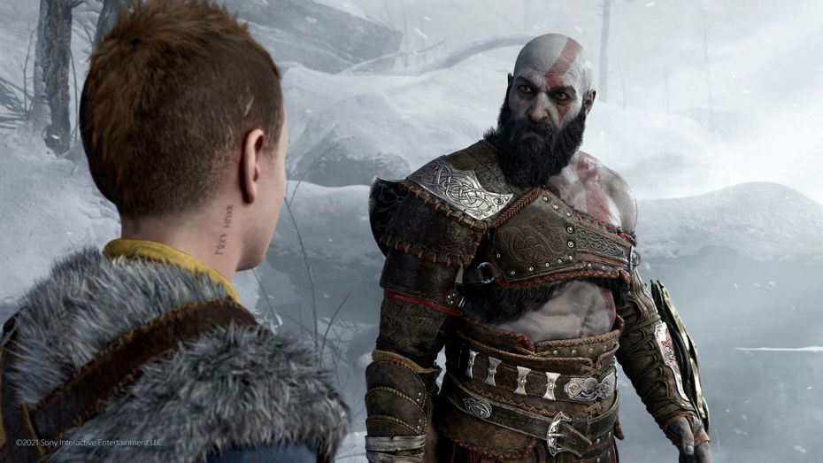 Immagine di God of War Ragnarok, la cover diventa una spettacolare animazione (ed è gratis)