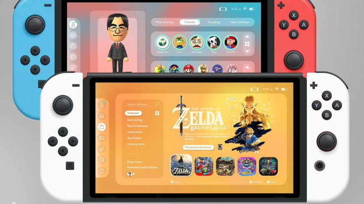 L'interfaccia di Switch non vi piace? Utente ne crea un'altra più moderna e bellissima